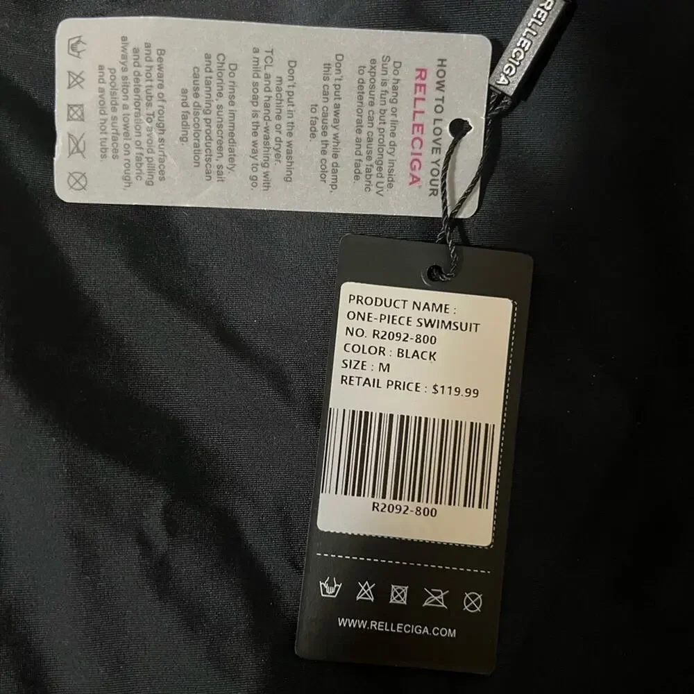 Relleciga One piece swimsuit Sz Medium